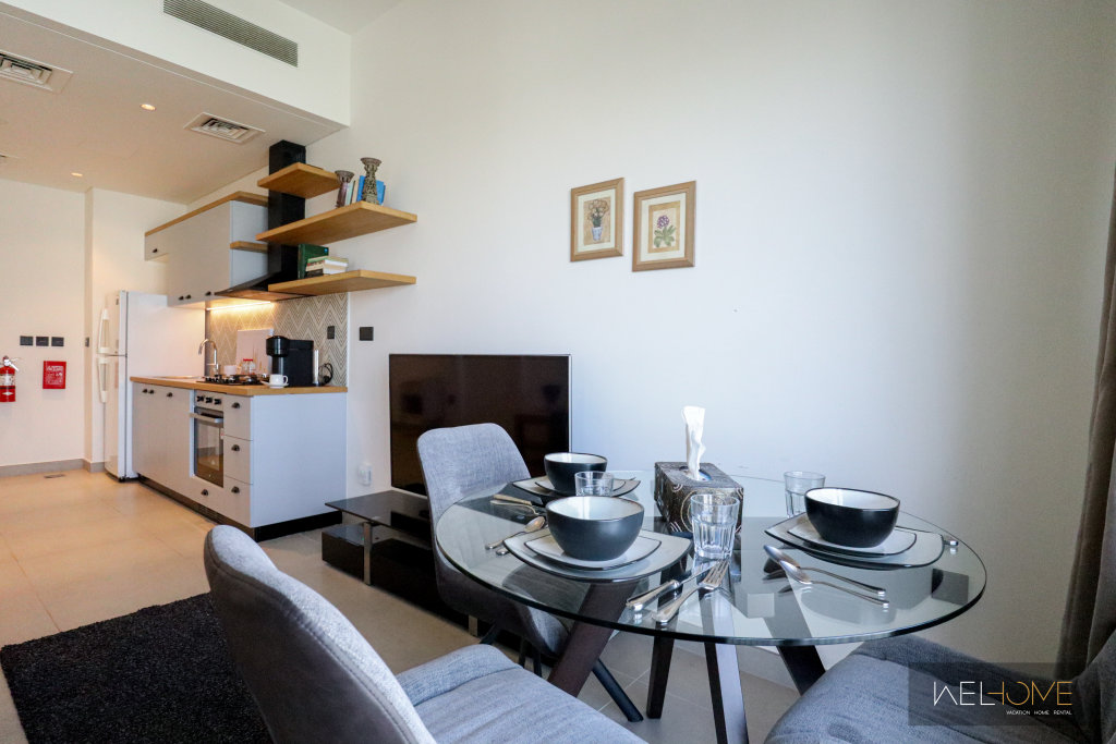Дубай: Апартаменты WelHome - Contemporary 1BR at Dubai Hills Estate