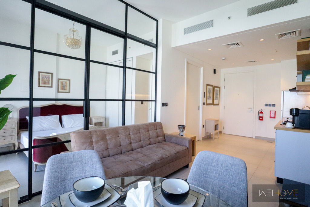 Дубай: Апартаменты WelHome - Contemporary 1BR at Dubai Hills Estate