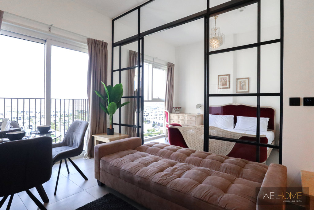 Дубай: Апартаменты WelHome - Contemporary 1BR at Dubai Hills Estate