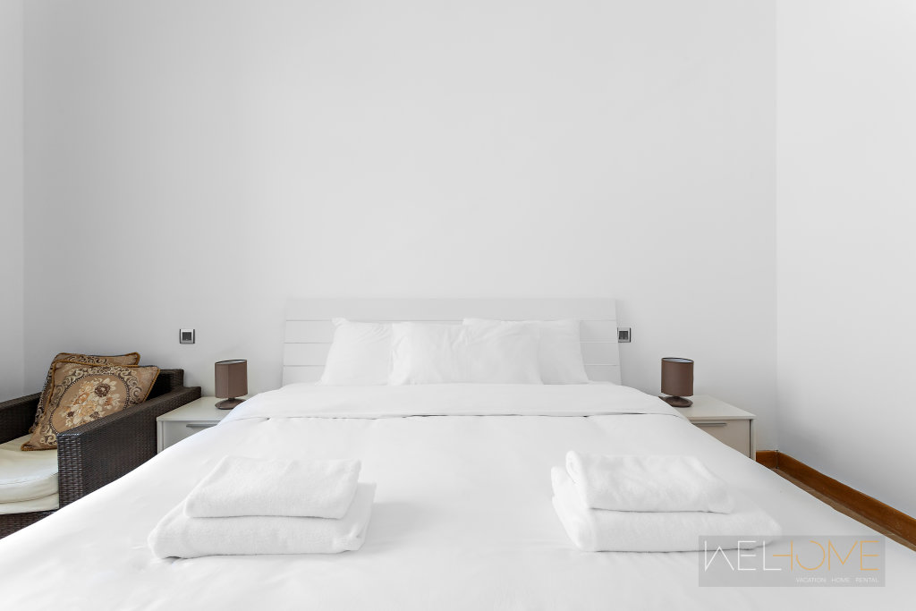 Дубай: Апартаменты WelHome - Breathtaking 1BR Apartment Shoreline The Palm