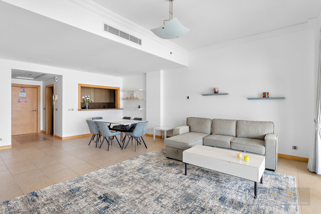Дубай: Апартаменты WelHome - Breathtaking 1BR Apartment Shoreline The Palm