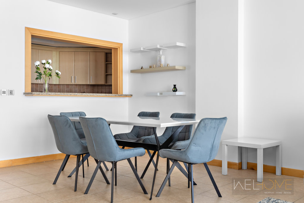 Дубай: Апартаменты WelHome - Breathtaking 1BR Apartment Shoreline The Palm