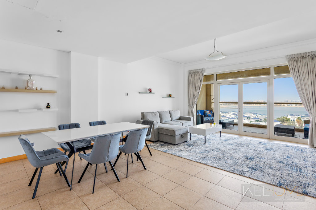 Дубай: Апартаменты WelHome - Breathtaking 1BR Apartment Shoreline The Palm