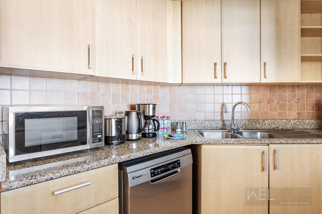 Дубай: Апартаменты WelHome - Breathtaking 1BR Apartment Shoreline The Palm