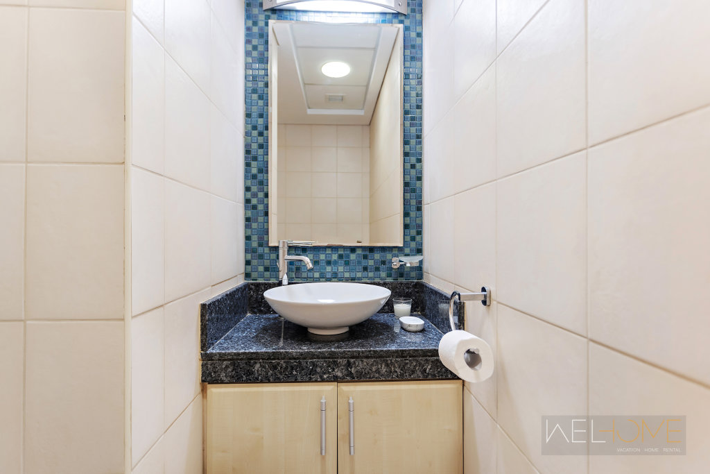 Дубай: Апартаменты WelHome - Breathtaking 1BR Apartment Shoreline The Palm
