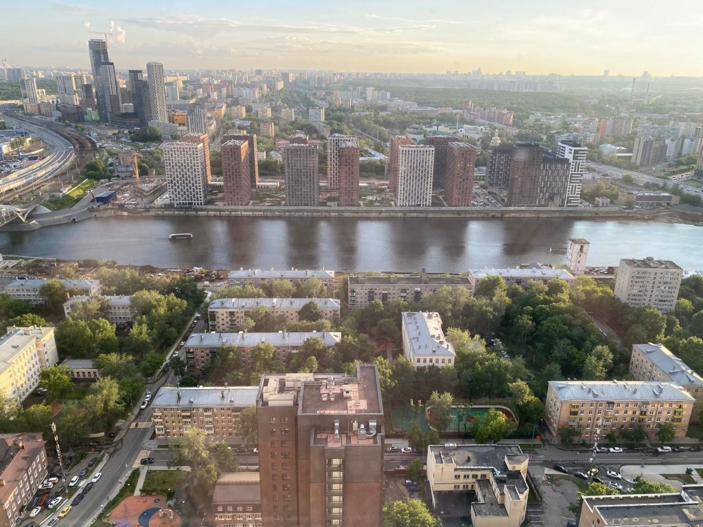 Москва: Квартира С ФАНТАСТИЧЕСКИМ ВИДОМ НА МОСКВУ