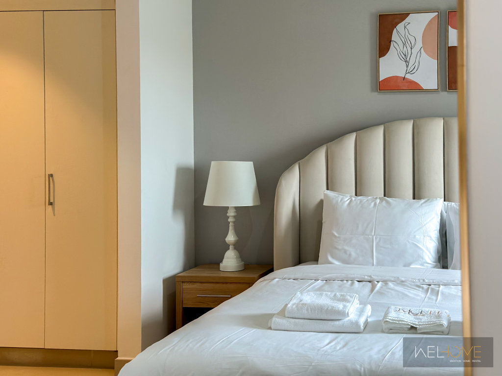 Дубай: Апартаменты WelHome - Prime 1BR Apartment at Oia Residence