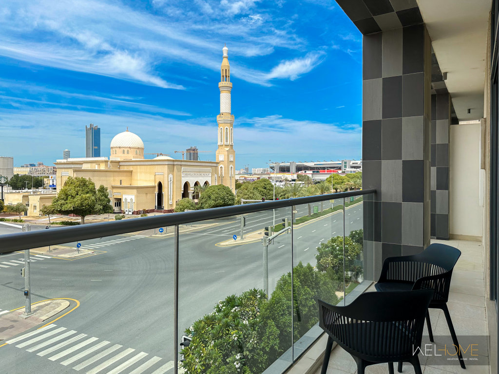Дубай: Апартаменты WelHome - Prime 1BR Apartment at Oia Residence