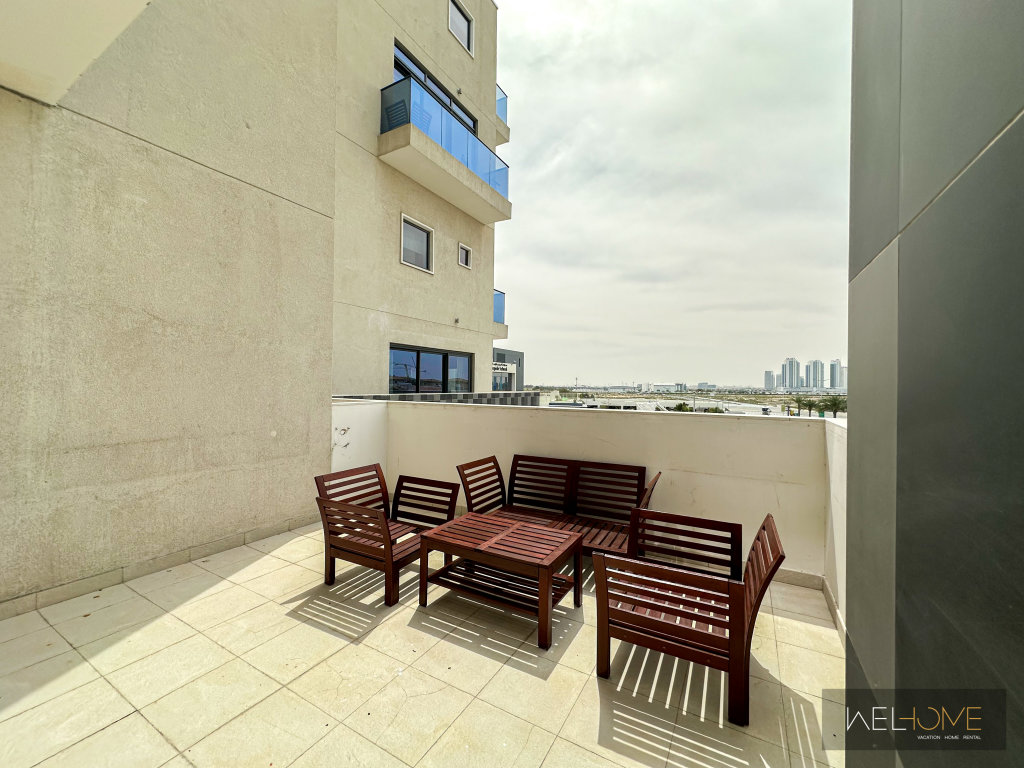 Дубай: Апартаменты WelHome - Prime 1BR Apartment at Oia Residence
