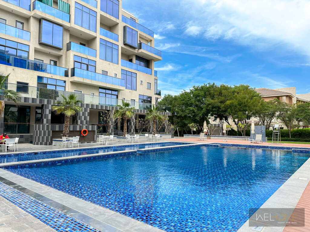 Дубай: Апартаменты WelHome - Prime 1BR Apartment at Oia Residence