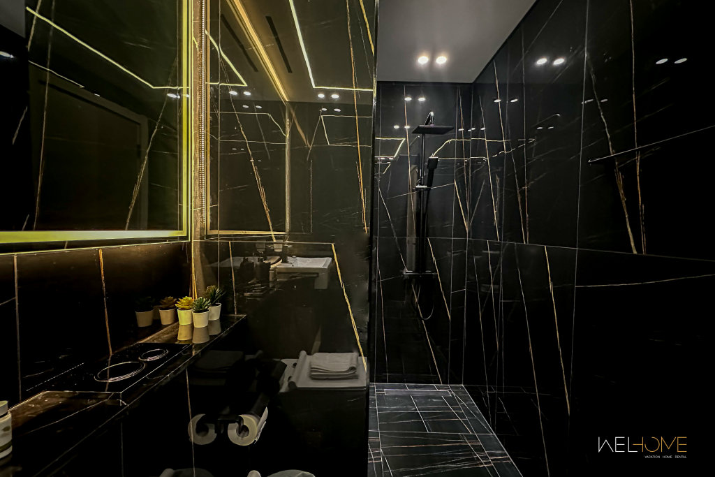 Дубай: Апартаменты WelHome - Dubai Delight: Luxe Living 1BR at Binghatti Luna