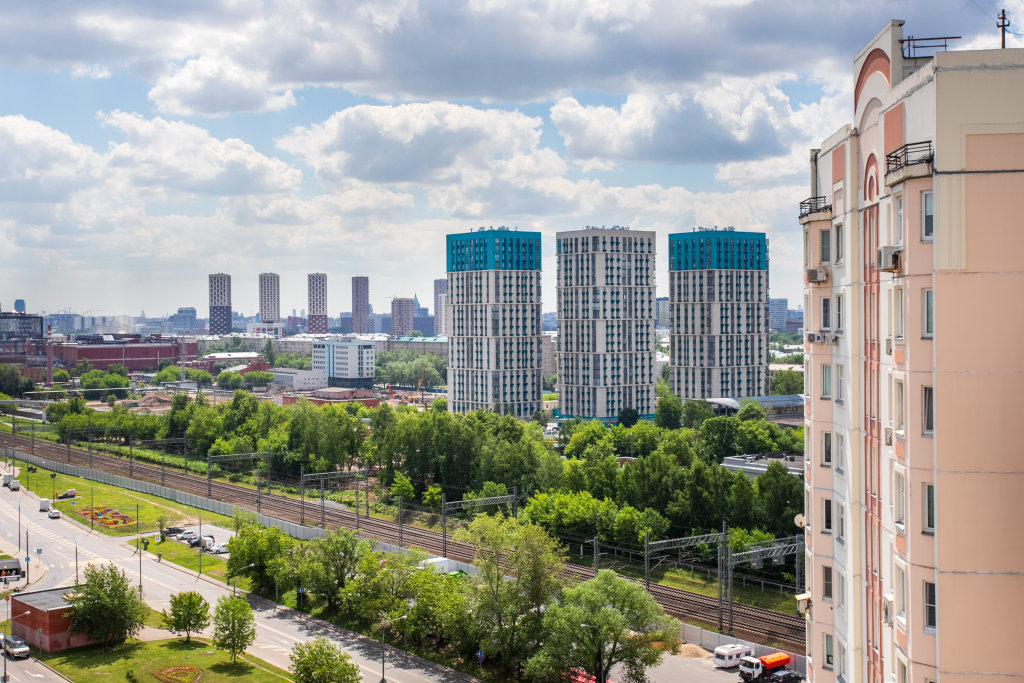 Москва: Квартира Семейная с видом на Останкинскую башню