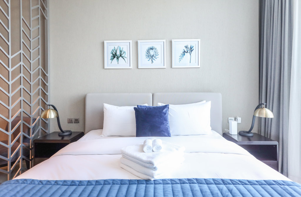 Дубай: Апартаменты Apartments Elite LUX Holiday Homes - Prive Maison Studio in Business Bay