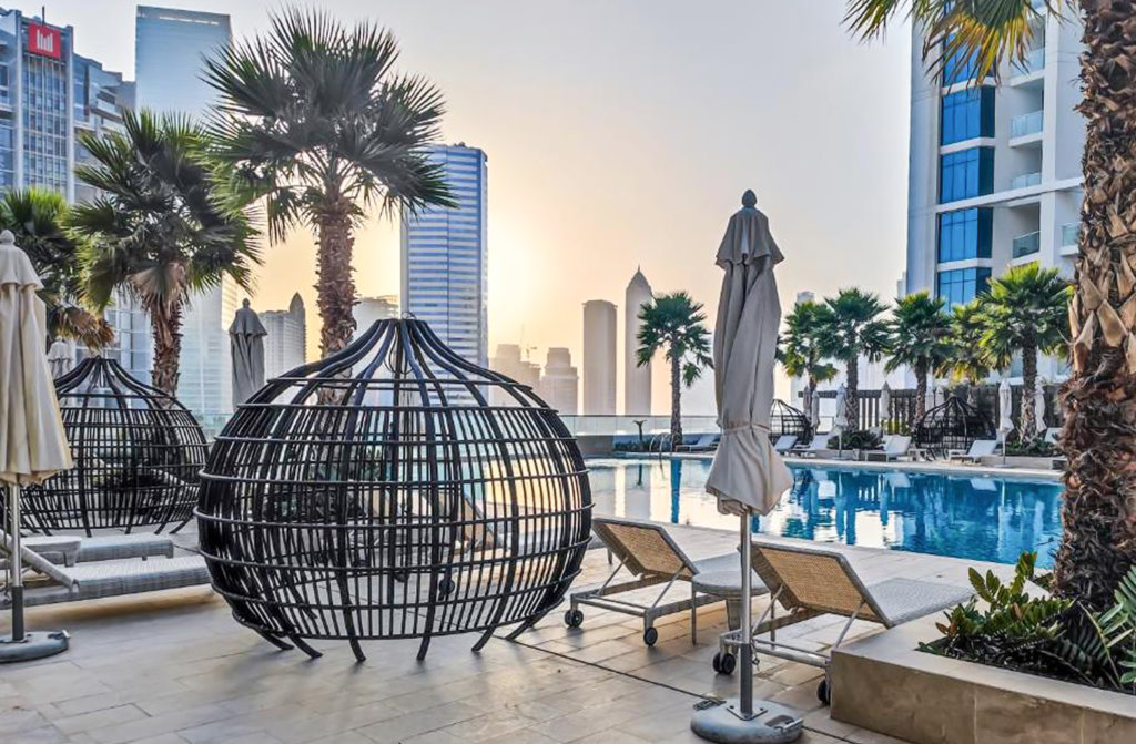 Дубай: Апартаменты Apartments Elite LUX Holiday Homes - Prive Maison Studio in Business Bay