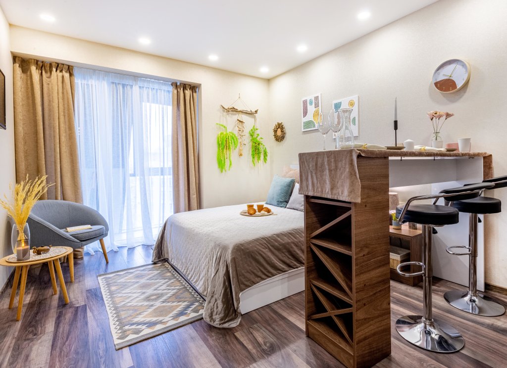 Батуми: Квартира Vintage Haven Studio - Bohemian Style in Alliance Palace
