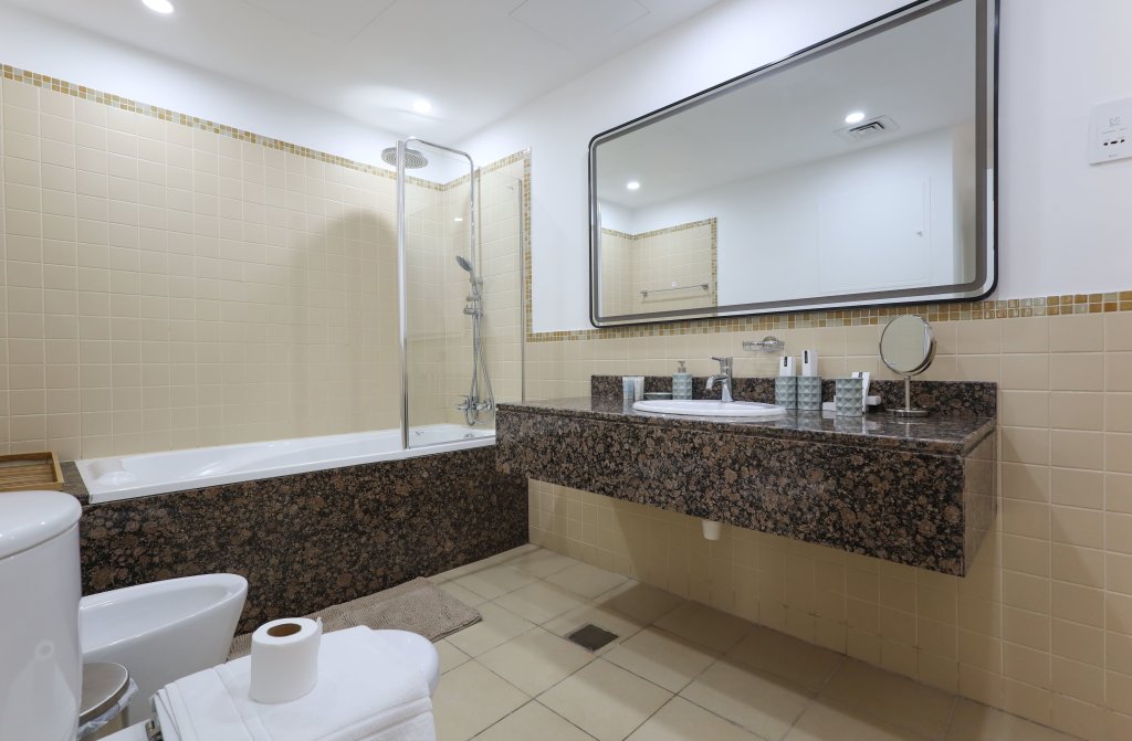 Дубай: Апартаменты Elite Lux Holiday Homes - Beachside Haven Stylish 1 BHK in JBR Dubai