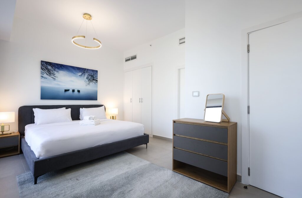 Дубай: Апартаменты Elite Lux Holiday Homes - Beachside Haven Stylish 1 BHK in JBR Dubai