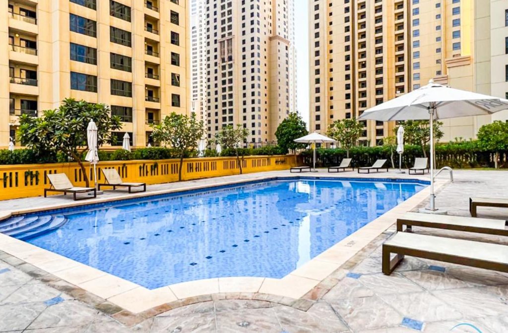 Дубай: Апартаменты Elite Lux Holiday Homes - Beachside Haven Stylish 1 BHK in JBR Dubai
