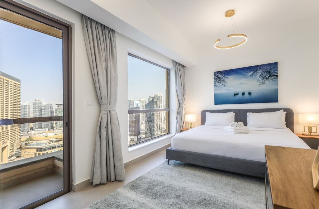 Дубай: Апартаменты Elite Lux Holiday Homes - Beachside Haven Stylish 1 BHK in JBR Dubai