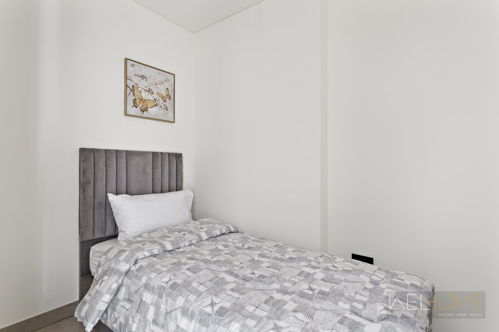 Дубай: Апартаменты WelHome - Charming Apt With City Lights in Sobha Waves