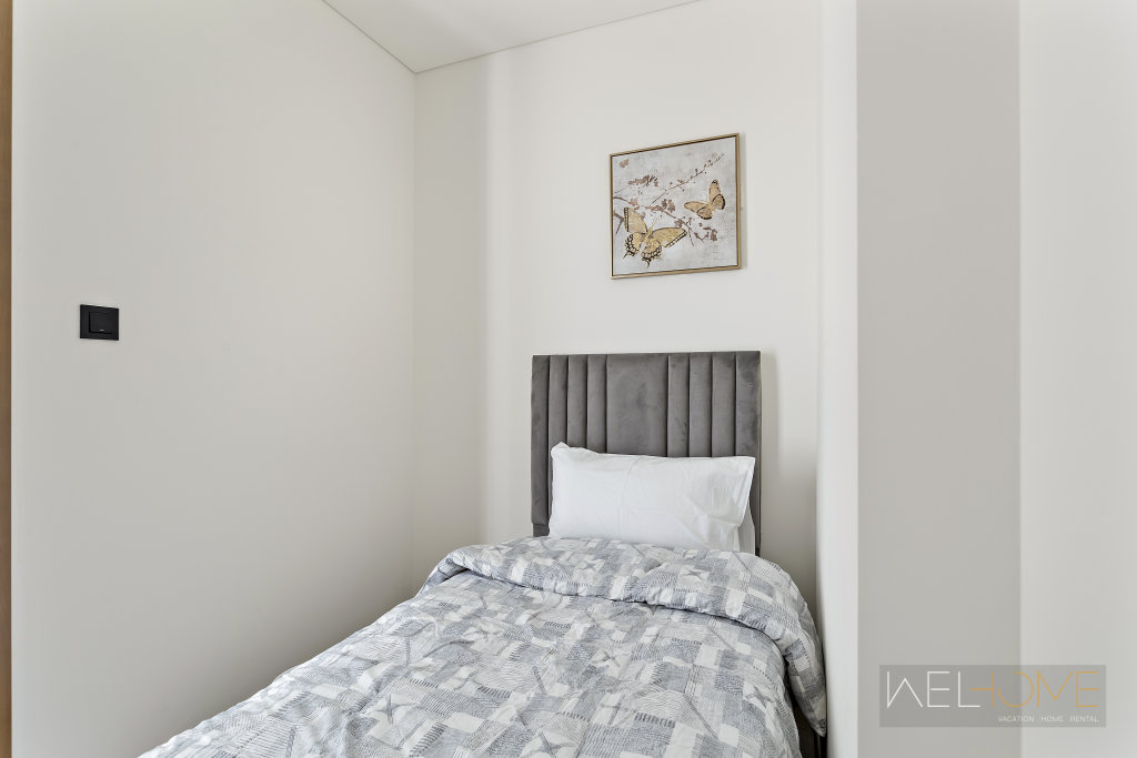 Дубай: Апартаменты WelHome - Charming Apt With City Lights in Sobha Waves