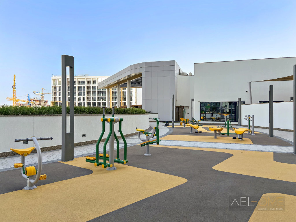 Дубай: Апартаменты WelHome - Charming Apt With City Lights in Sobha Waves