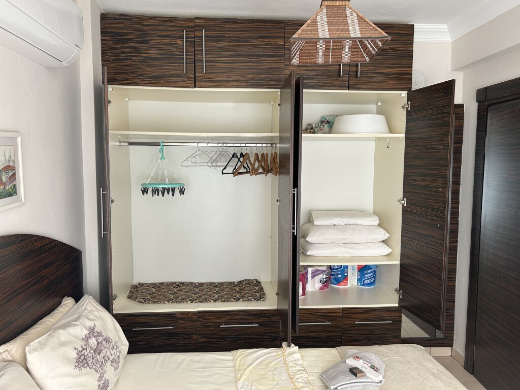 Богазкент: Flat By the Beach Under the Palm Trees
