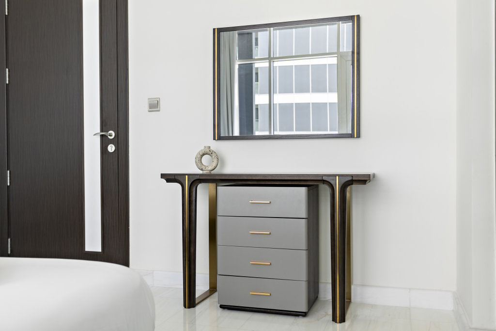 Дубай: Апартаменты WelHome - Opulent Retreat with Panoramic Cityscape Views
