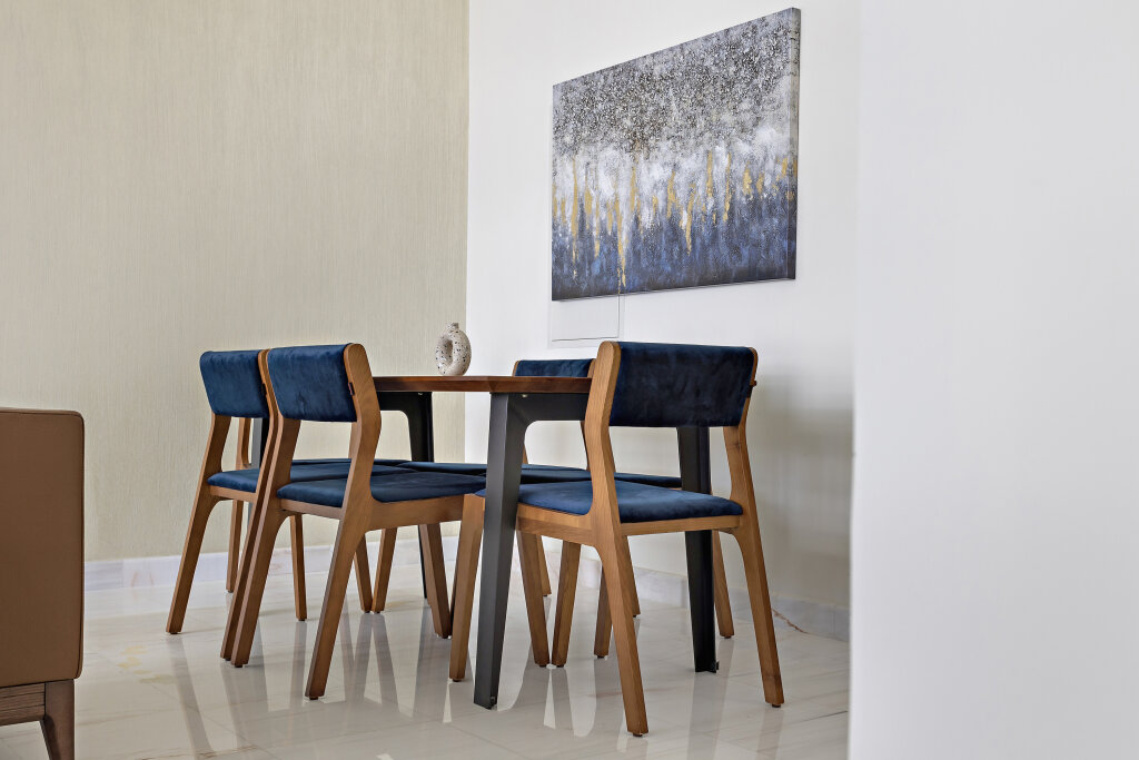 Дубай: Апартаменты WelHome - Opulent Retreat with Panoramic Cityscape Views