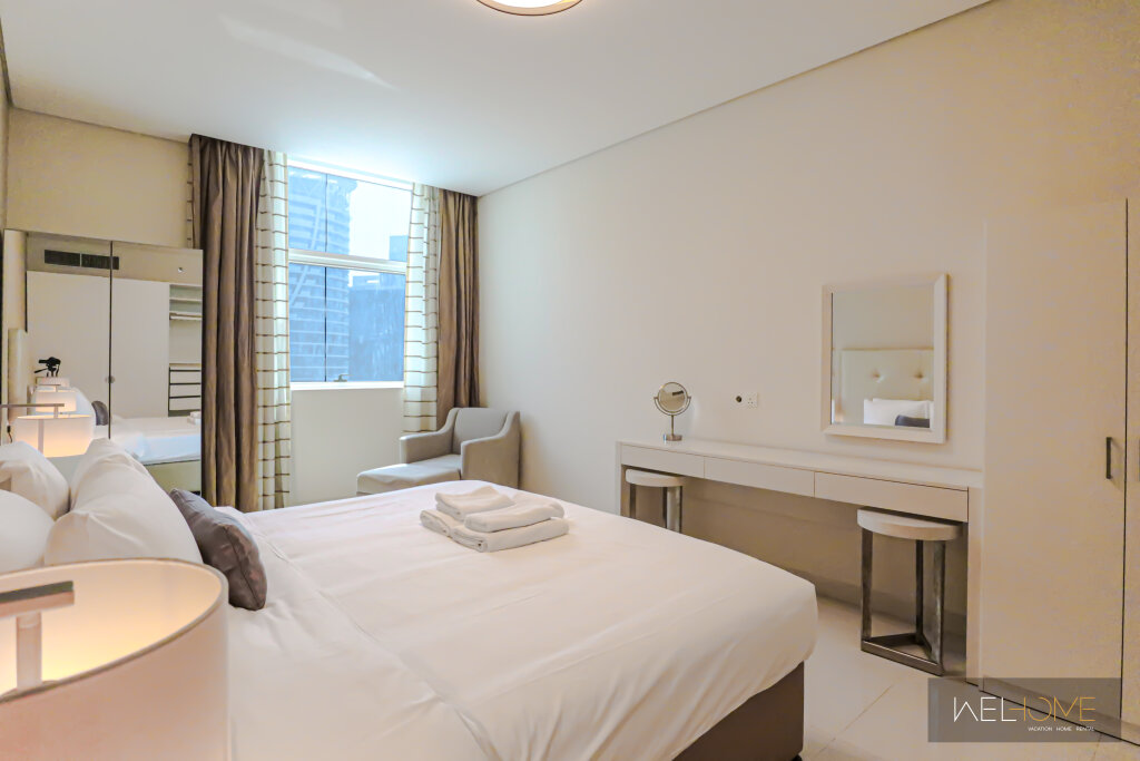 Дубай: Апартаменты WelHome - Luxury Living in Business Bay 2BR + Maid's Room
