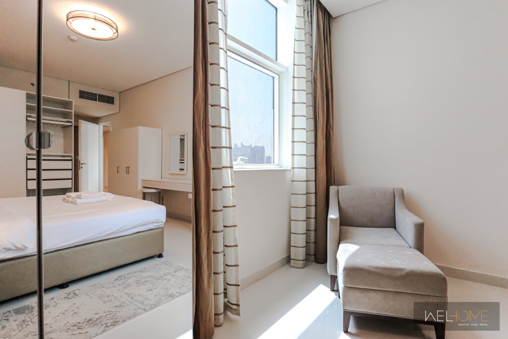 Дубай: Апартаменты WelHome - Luxury Living in Business Bay 2BR + Maid's Room