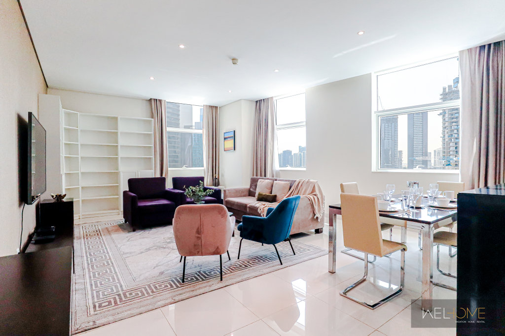 Дубай: Апартаменты WelHome - Luxury Living in Business Bay 2BR + Maid's Room