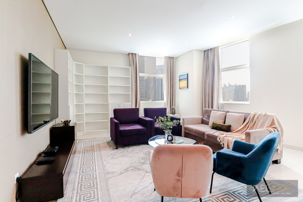 Дубай: Апартаменты WelHome - Luxury Living in Business Bay 2BR + Maid's Room