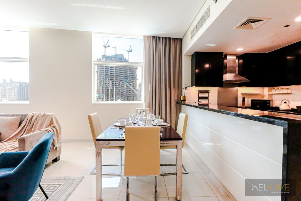 Дубай: Апартаменты WelHome - Luxury Living in Business Bay 2BR + Maid's Room