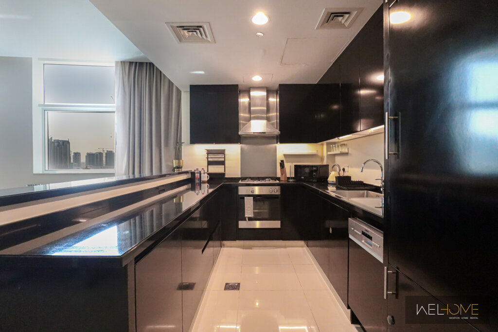Дубай: Апартаменты WelHome - Luxury Living in Business Bay 2BR + Maid's Room