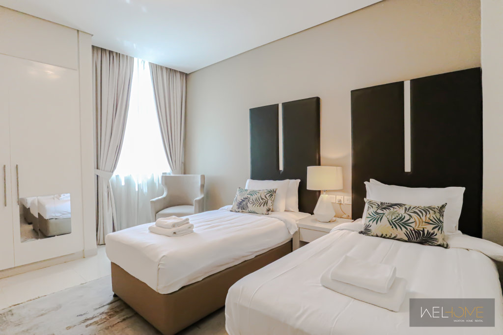 Дубай: Апартаменты WelHome - Luxury Living in Business Bay 2BR + Maid's Room
