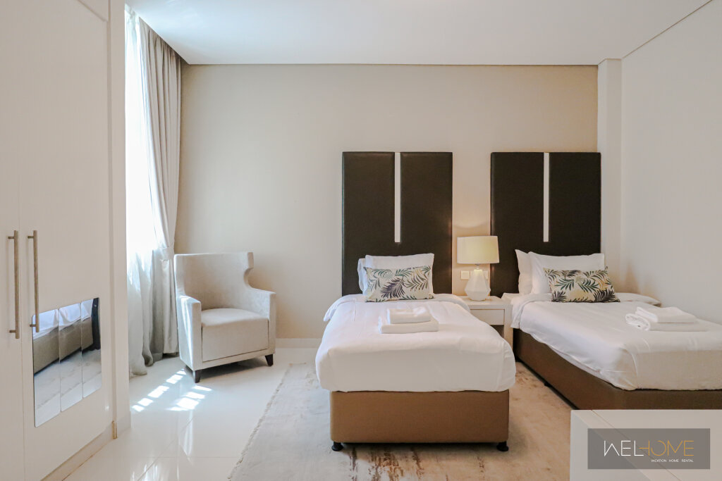 Дубай: Апартаменты WelHome - Luxury Living in Business Bay 2BR + Maid's Room