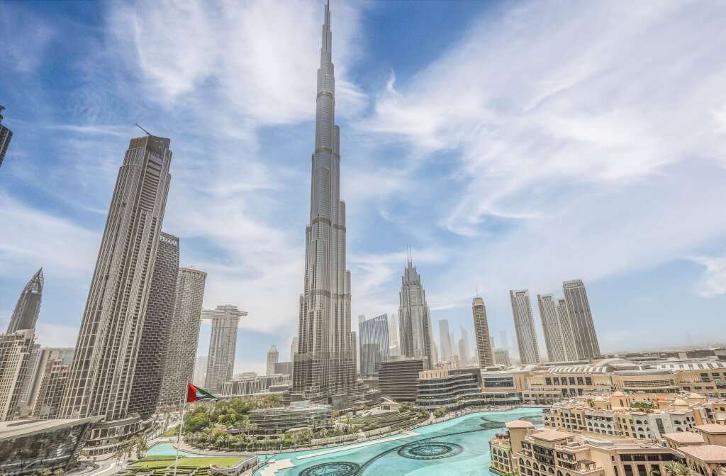 Дубай: Апартаменты Elite LUX Holiay Homes - Breathtaking Burj Khalifa Views 2 BHK in Downtown Dubai
