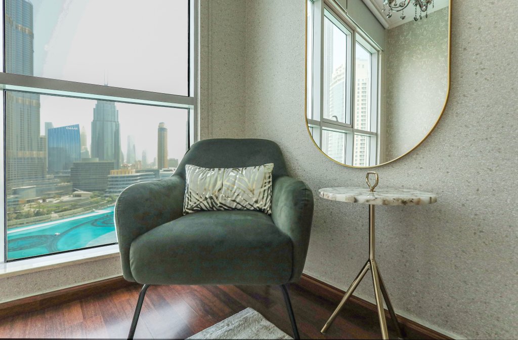 Дубай: Апартаменты Elite LUX Holiay Homes - Breathtaking Burj Khalifa Views 2 BHK in Downtown Dubai