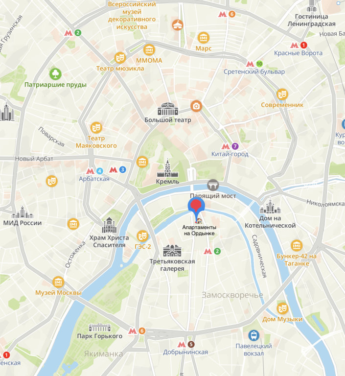 Москва: Апартаменты на Ордынке