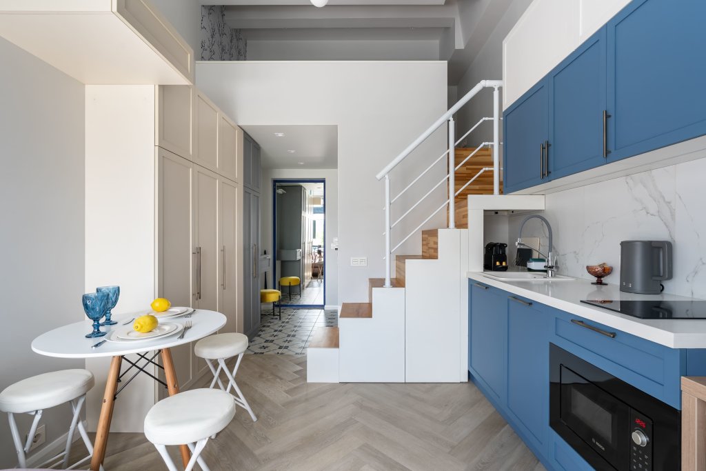 Москва: Апартаменты Двухуровневые Estetic House в LOFT FM