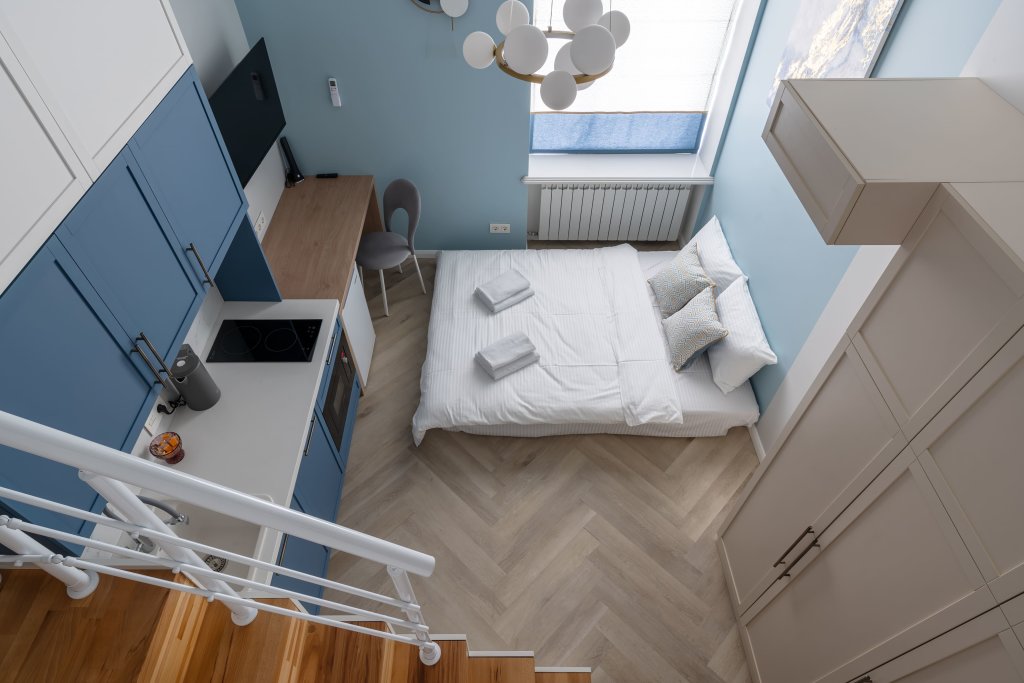 Апартаменты Двухуровневые Estetic House в LOFT FM — фото 3