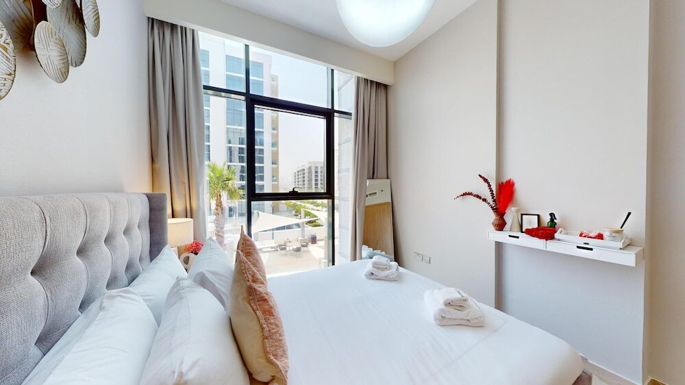 Дубай: Primestay - Azizi Riviera 9 1BR - Meydan