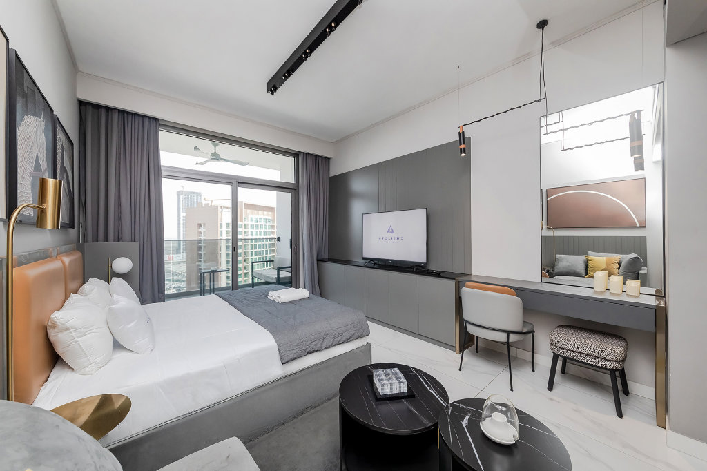 Дубай: Апартаменты Studio with Fantastic Dubai Canal View at MAG 318