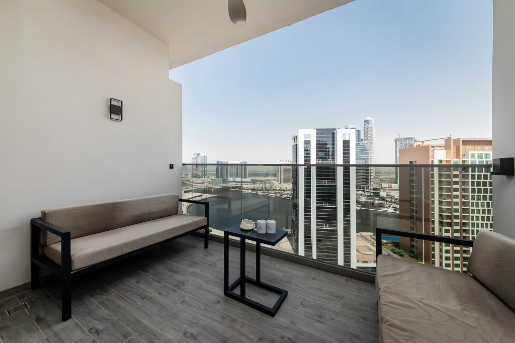 Дубай: Апартаменты Studio with Fantastic Dubai Canal View at MAG 318