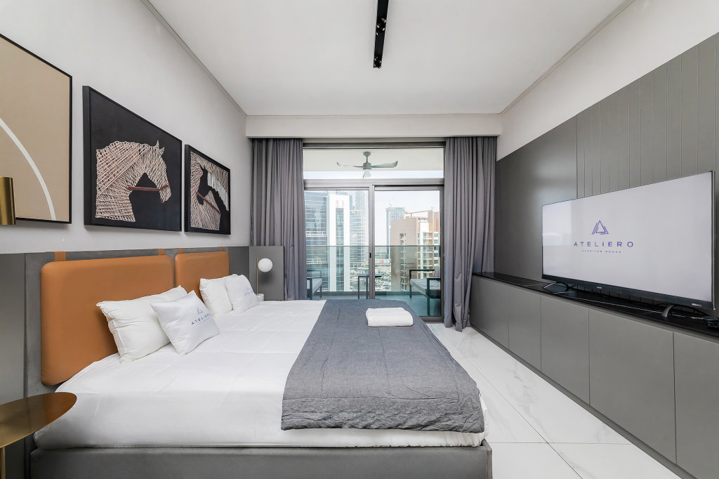Дубай: Апартаменты Studio with Fantastic Dubai Canal View at MAG 318