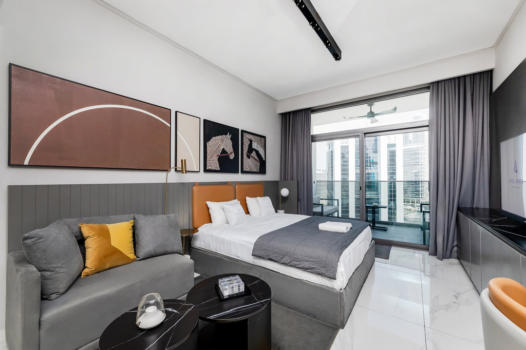 Дубай: Апартаменты Studio with Fantastic Dubai Canal View at MAG 318