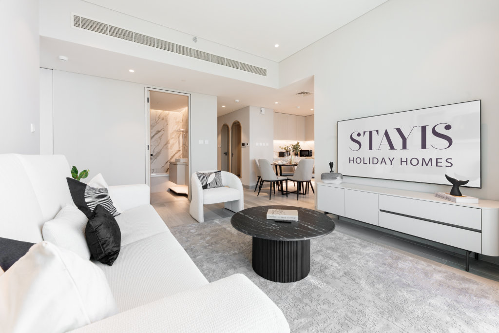 Дубай: Апартаменты Apartments 2 Bedroom Ultra luxury suite apartment With Ocean view