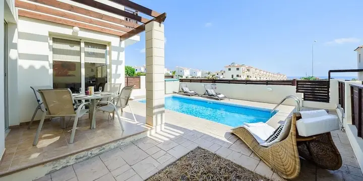 Паралимни: Oceanview Villa 073