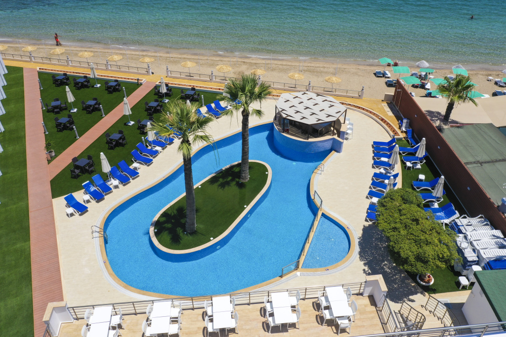 Агиос-Сергиос: Отель Mimoza Beach